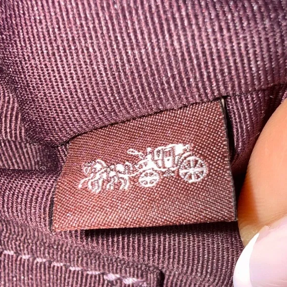 Coach Dark Fuscia Surrey Carryall - Picture 15 of 16